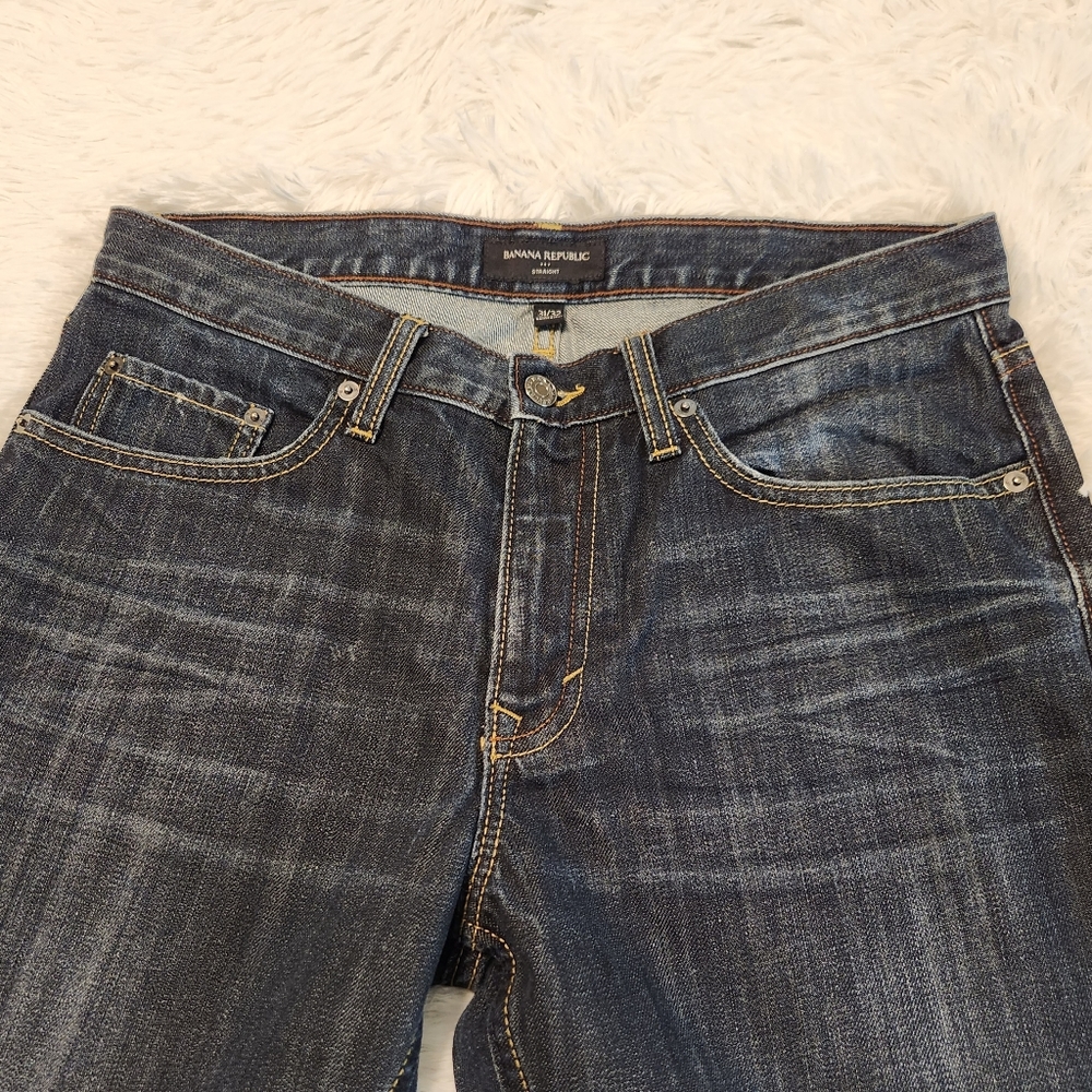✨️Banana Republic Jeans Size 31 with 32" inseam - Picture 3 of 7
